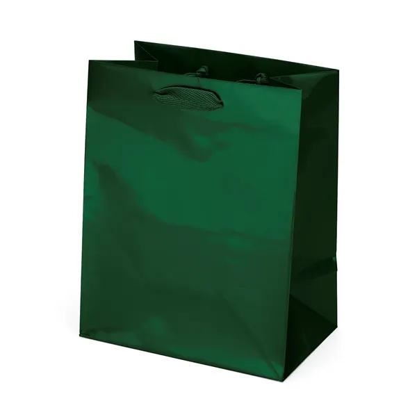 Premium-weight gloss-laminated Eurotote with 12" long woven handles and reinforced fold-over... from ASI 37940 Bag Makers Inc