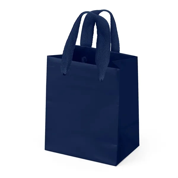 Premium-weight gloss-laminated Eurotote with 12" long woven handles and reinforced fold-over... from ASI 37940 Bag Makers Inc
