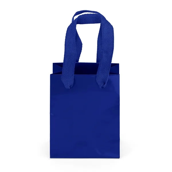 Premium-weight gloss-laminated Eurotote with 12" long woven handles and reinforced fold-over... from ASI 37940 Bag Makers Inc
