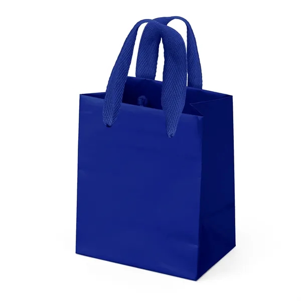 Premium-weight gloss-laminated Eurotote with 12" long woven handles and reinforced fold-over... from ASI 37940 Bag Makers Inc