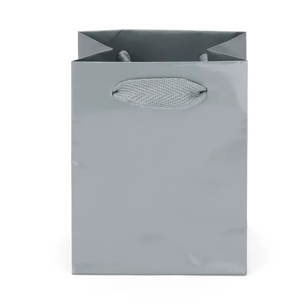 Premium-weight gloss-laminated Eurotote with 12" long woven handles and reinforced fold-over... from ASI 37940 Bag Makers Inc