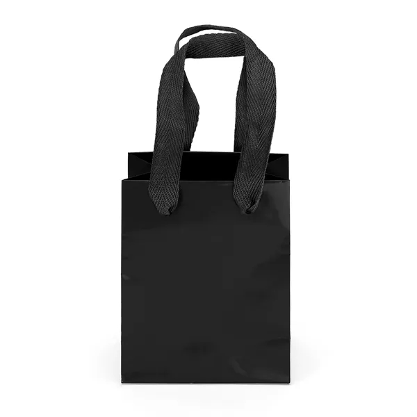 Premium-weight gloss-laminated Eurotote with 12" long woven handles and reinforced fold-over... from ASI 37940 Bag Makers Inc