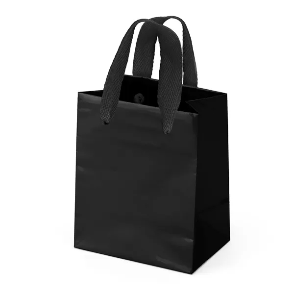 Premium-weight gloss-laminated Eurotote with 12" long woven handles and reinforced fold-over... from ASI 37940 Bag Makers Inc