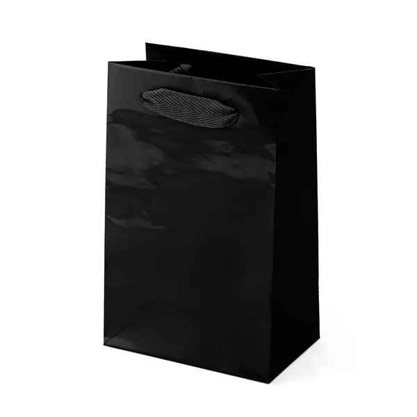 Premium-weight gloss-laminated Eurotote with 12" long woven handles and reinforced fold-over... from ASI 37940 Bag Makers Inc