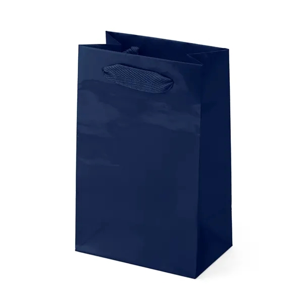 Premium-weight gloss-laminated Eurotote with 12" long woven handles and reinforced fold-over... from ASI 37940 Bag Makers Inc