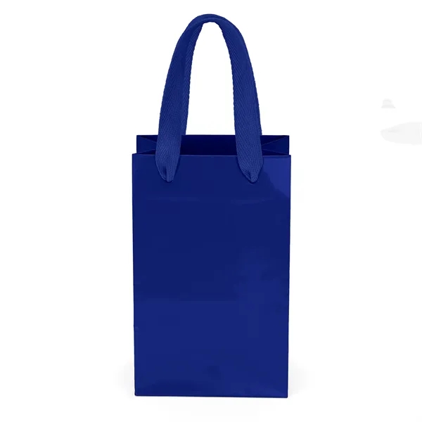 Premium-weight gloss-laminated Eurotote with 12" long woven handles and reinforced fold-over... from ASI 37940 Bag Makers Inc