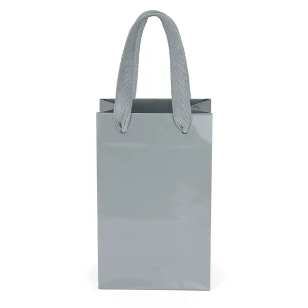Premium-weight gloss-laminated Eurotote with 12" long woven handles and reinforced fold-over... from ASI 37940 Bag Makers Inc
