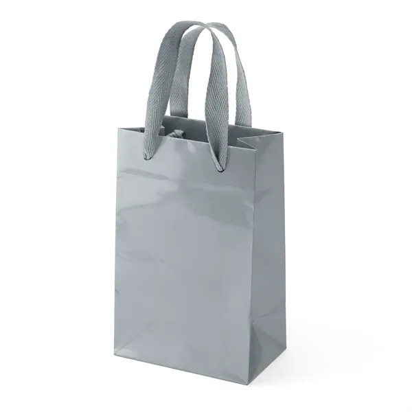 Premium-weight gloss-laminated Eurotote with 12" long woven handles and reinforced fold-over... from ASI 37940 Bag Makers Inc