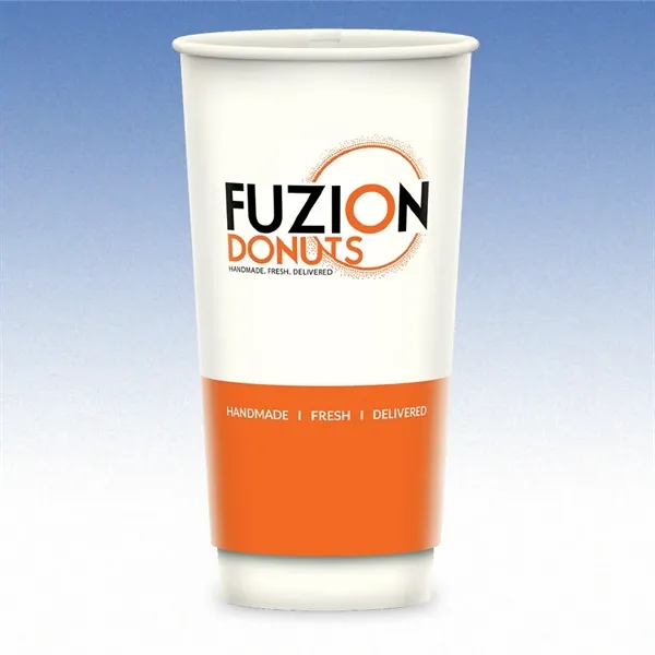 21 oz. Double wall compostable paper cup with hi-definition full color... from ASI 49716 Digispec & CounterPoint