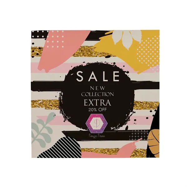 24" x 24" opaque window clings with full color digital artwork... from ASI 87188 Showdown Displays