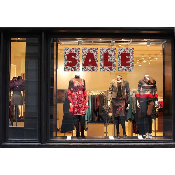 20" x 30" opaque window clings with full color digital artwork... from ASI 87188 Showdown Displays