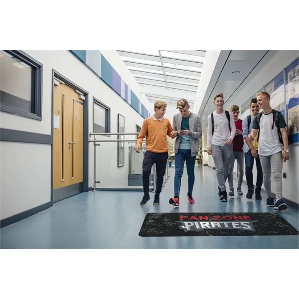 3' x 8' temporary indoor graphic panel with textured matte vinyl... from ASI 87188 Showdown Displays