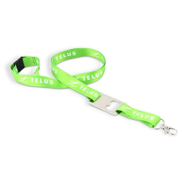 Sublimated Lanyards with Bottle Opener... from ASI 93987 Martini-Vispak Inc.