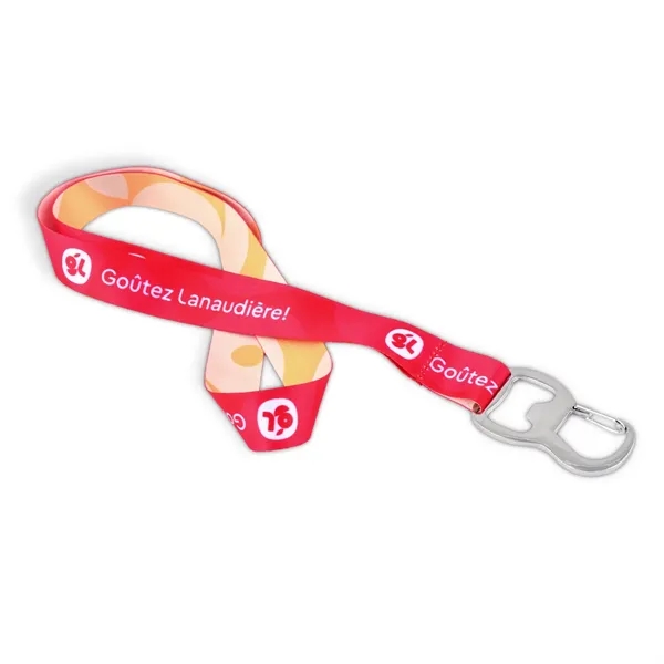 Sublimated Lanyards with Bottle Opener... from ASI 93987 Martini-Vispak Inc.