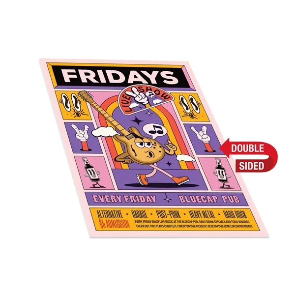 Replacement signboard that's designed for use with the Flat Base sign;... from ASI 87188 Showdown Displays