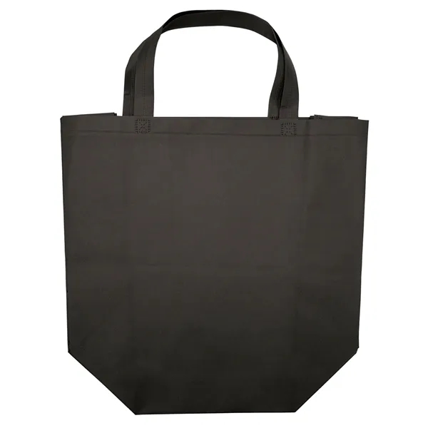 Non woven budget tote with heat-sealed handles.... from ASI 37940 Bag Makers Inc