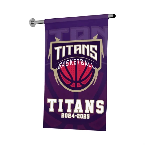 Custom locker room door banners with magnetic pole for easy attachment.... from ASI 93987 Martini-Vispak Inc.