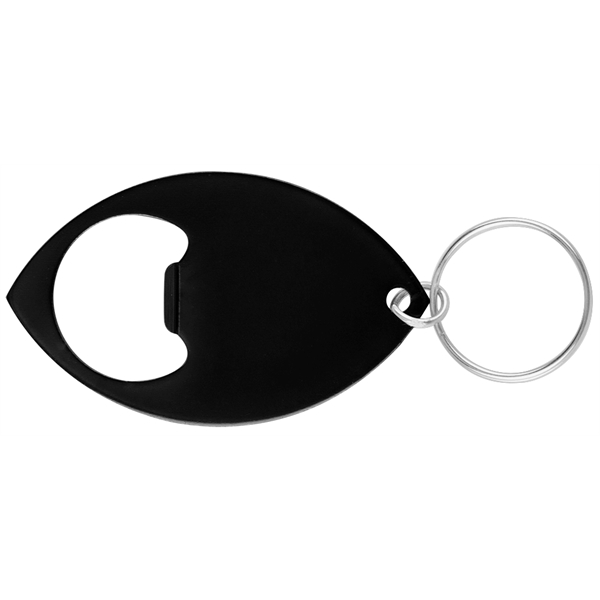 Football Shaped Bottle Opener With Key Ring... from ASI 74585 Nu Promo International / Nu Promo Line