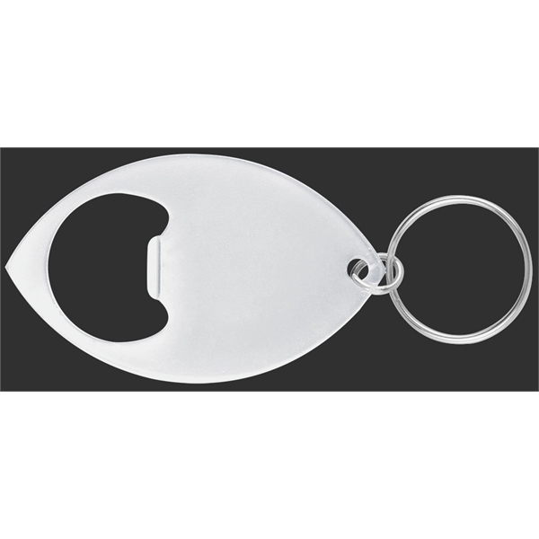 Football Shaped Bottle Opener With Key Ring... from ASI 74585 Nu Promo International / Nu Promo Line