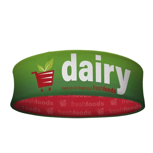 6' x 20" EuroFit Pro hanging banner kit with double sided... from ASI 87188 Showdown Displays