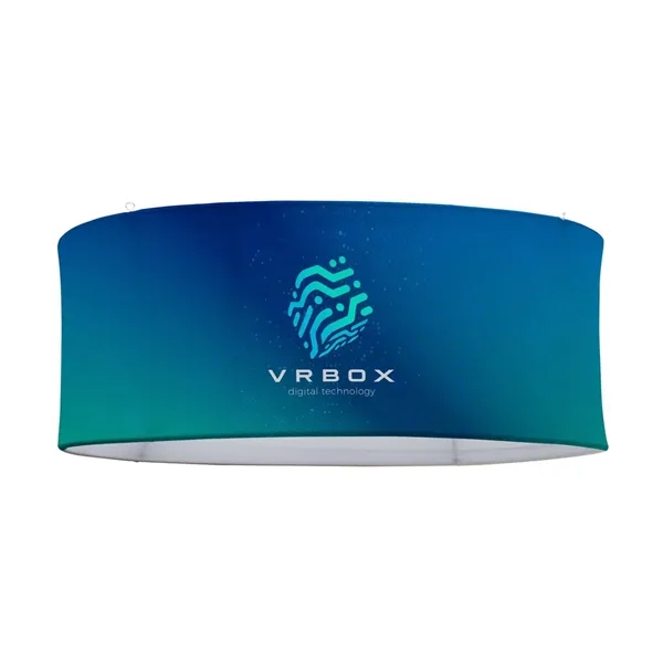 8' round EuroFit hanging banner kit.... from ASI 87188 Showdown Displays