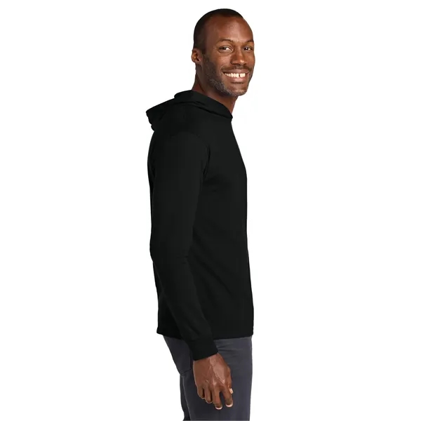 Jerzees Classics Unisex Cotton Long Sleeve Hooded T-Shirt... from ASI 84863 SanMar