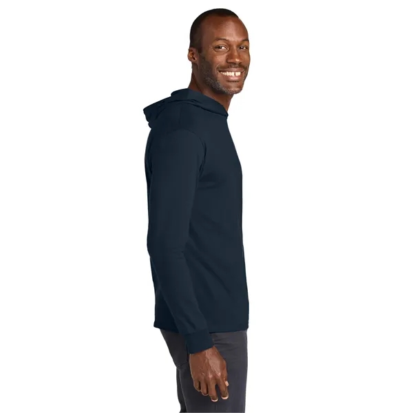 Jerzees Classics Unisex Cotton Long Sleeve Hooded T-Shirt... from ASI 84863 SanMar