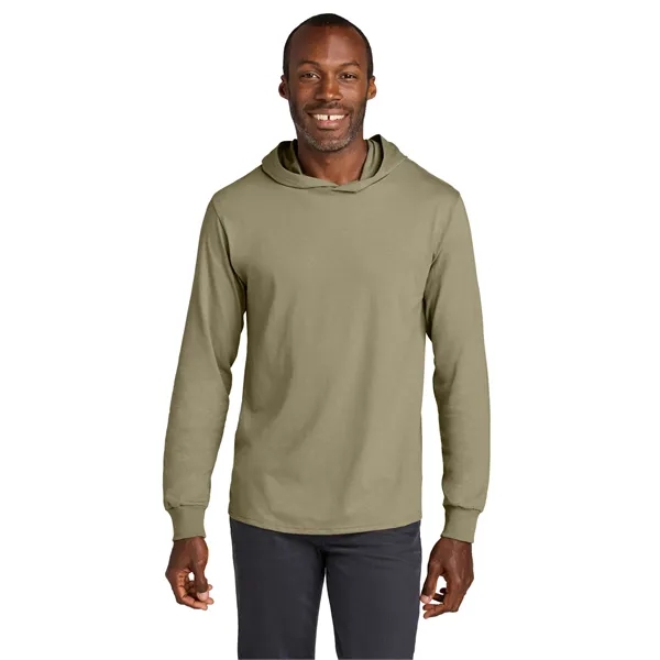 Jerzees Classics Unisex Cotton Long Sleeve Hooded T-Shirt... from ASI 84863 SanMar