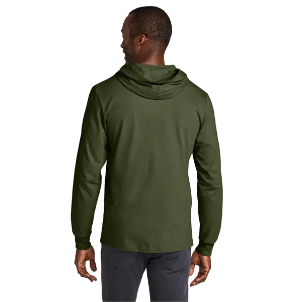 Jerzees Classics Unisex Cotton Long Sleeve Hooded T-Shirt... from ASI 84863 SanMar