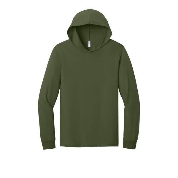 Jerzees Classics Unisex Cotton Long Sleeve Hooded T-Shirt... from ASI 84863 SanMar