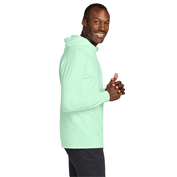 Jerzees Classics Unisex Cotton Long Sleeve Hooded T-Shirt... from ASI 84863 SanMar