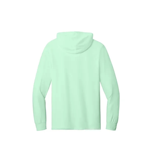 Jerzees Classics Unisex Cotton Long Sleeve Hooded T-Shirt... from ASI 84863 SanMar