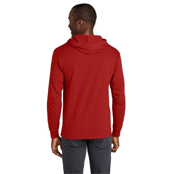 Jerzees Classics Unisex Cotton Long Sleeve Hooded T-Shirt... from ASI 84863 SanMar