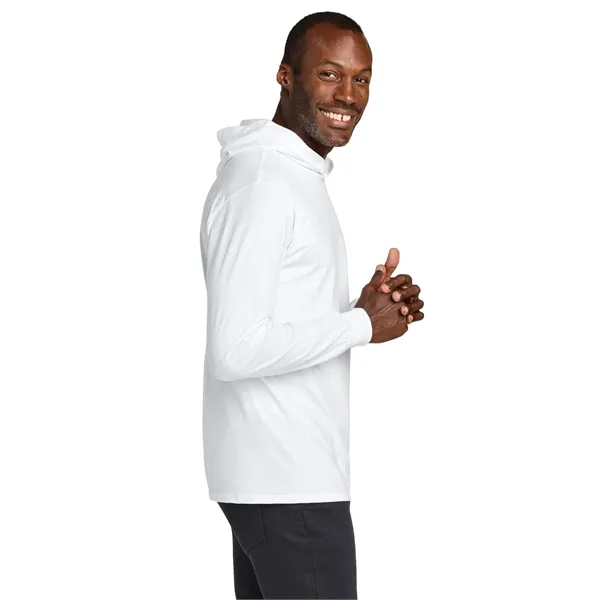 Jerzees Classics Unisex Cotton Long Sleeve Hooded T-Shirt... from ASI 84863 SanMar