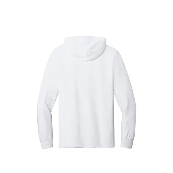 Jerzees Classics Unisex Cotton Long Sleeve Hooded T-Shirt... from ASI 84863 SanMar