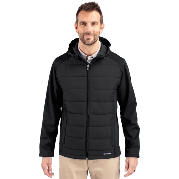 Men's jacket with a full-zip, hood, and wind and water resistance.... from ASI 47965 Cutter & Buck