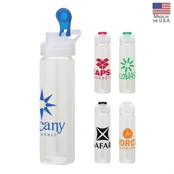 NEWPORT VII 25 oz. PET Bottle with Chug Spout... from ASI 67866 Logomark/Valumark