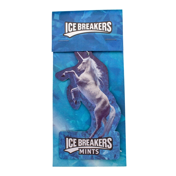 4" x 3.85" two sided paper custom air freshener with hanging... from ASI 52263 EMT / EMT EMT EASY