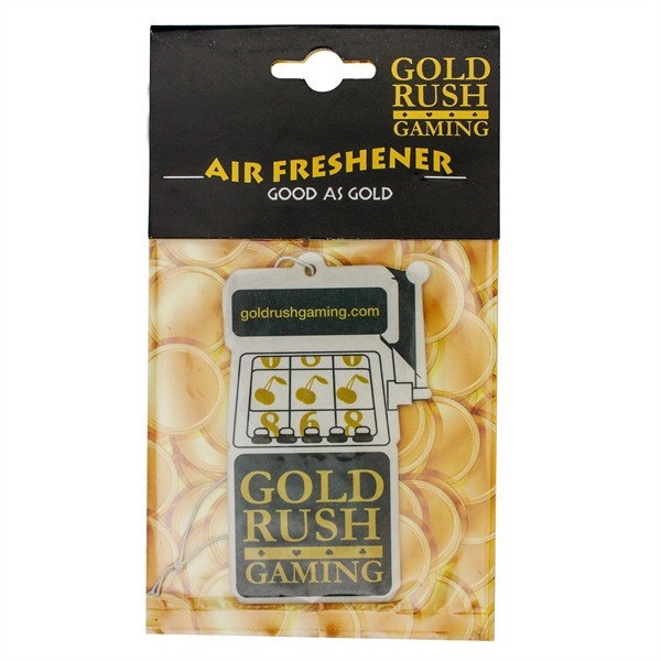 4" x 3.85" two sided paper custom air freshener with hanging... from ASI 52263 EMT / EMT EMT EASY