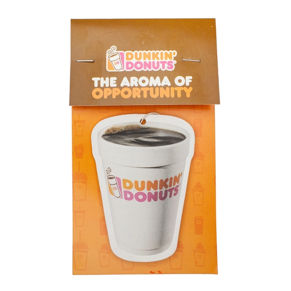 4" x 3.85" two sided paper custom air freshener with hanging... from ASI 52263 EMT / EMT EMT EASY