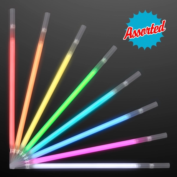 Glow Party Straws for Light Drinks Will Illuminate The Cafe... from ASI 34194 ALightPromos / Alight Promotional Products