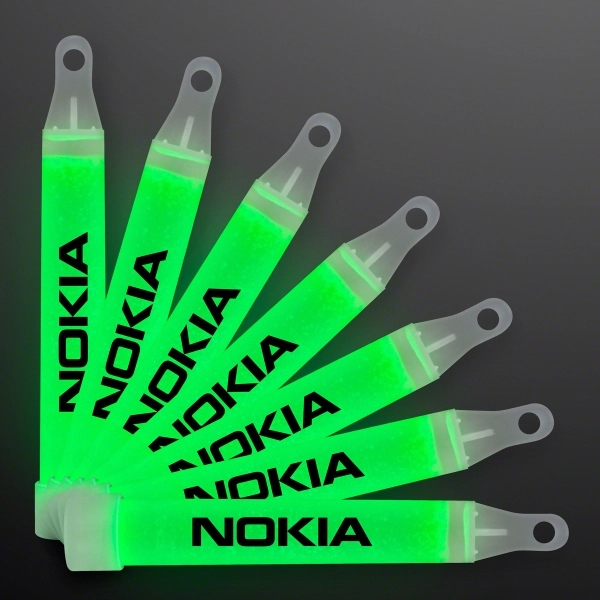 Blank or imprinted. Assorted 4" Mid-Size Glow Sticks with Lanyard.... from ASI 34194 ALightPromos / Alight Promotional Products