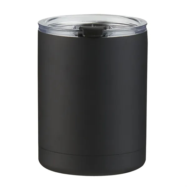 Low ball stainless steel tumbler with lid, 10 oz. plus 1... from ASI 37218 Athena Promo (tm)