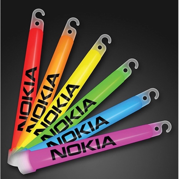 Blank or imprinted. 6" Glow Sticks Bulk Assorted Colors... from ASI 34194 ALightPromos / Alight Promotional Products