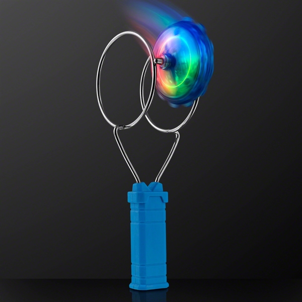 Blank or Imprinted. LED Magnetic Gyro Wheel, Light Spinner Toy... from ASI 34194 ALightPromos