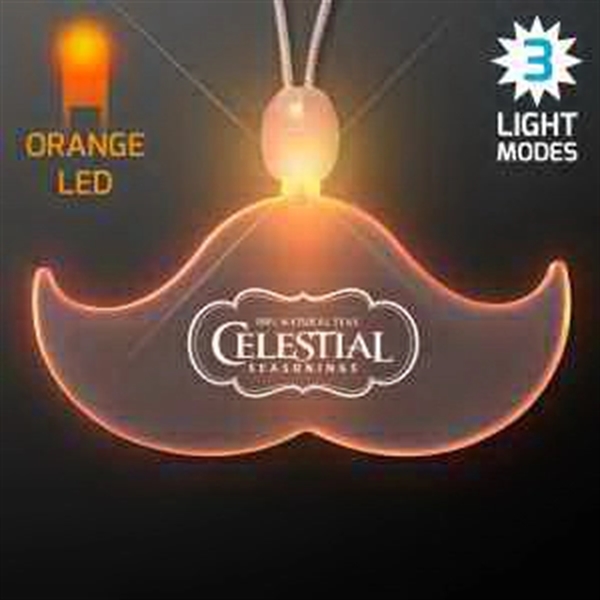 Acrylic Shape Necklace with LED... from ASI 34194 ALightPromos / Alight Promotional Products