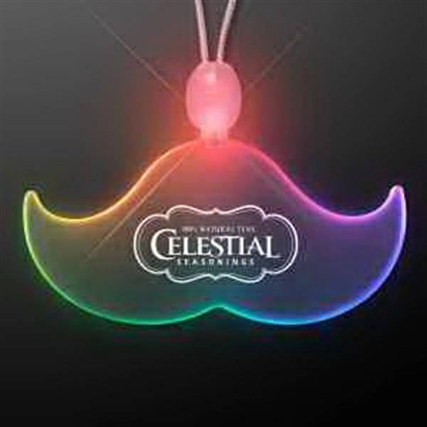 Acrylic Shape Necklace with LED... from ASI 34194 ALightPromos / Alight Promotional Products