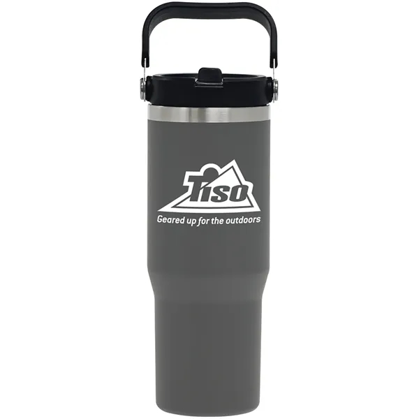 30 oz. travel tumbler made of stainless steel and copper vacuum... from ASI 71920 Moderne Glass Company Inc / Glass America®