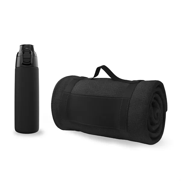 Kit includesbr/SH304 Dakota Fleece Blanketbr/ DW101 Shot CallerPACKAGING Bulk DEFAULT BRANDING... from ASI 88660 Spector & Co.