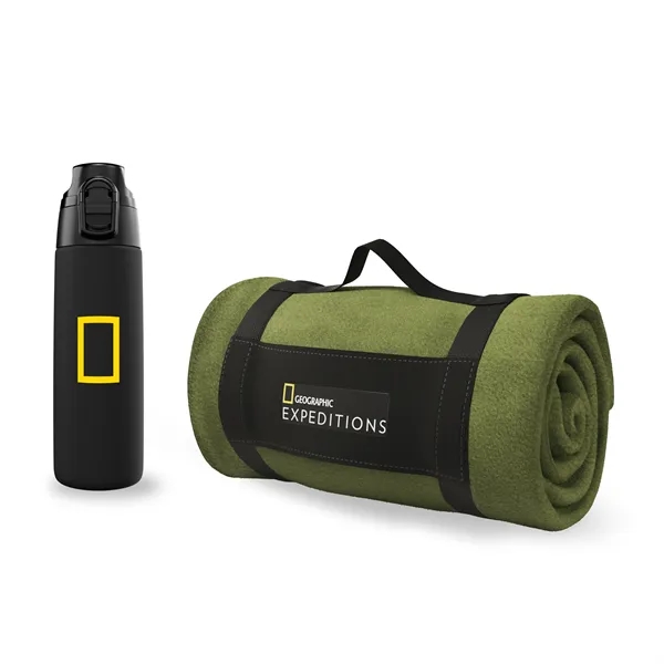 Kit includesbr/SH304 Dakota Fleece Blanketbr/ DW101 Shot CallerPACKAGING Bulk DEFAULT BRANDING... from ASI 88660 Spector & Co.